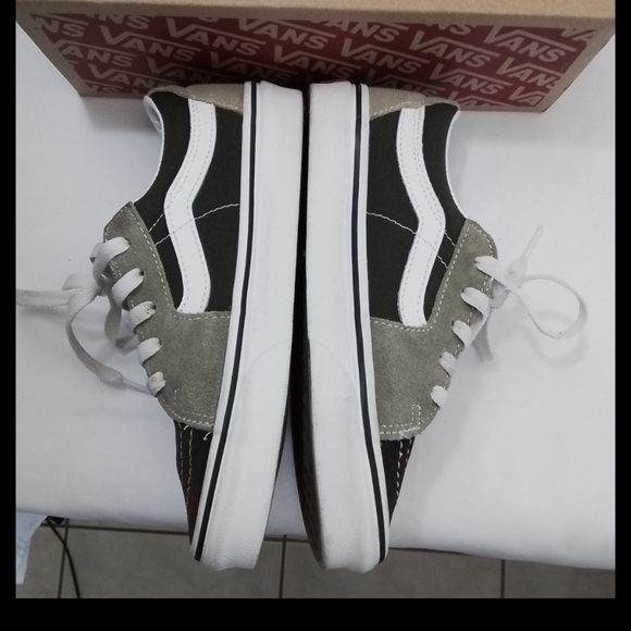 Vans Brown and Tan Sk8 Low. Size 5.5 Women And 4.0 Mens - Picture 9 of 12